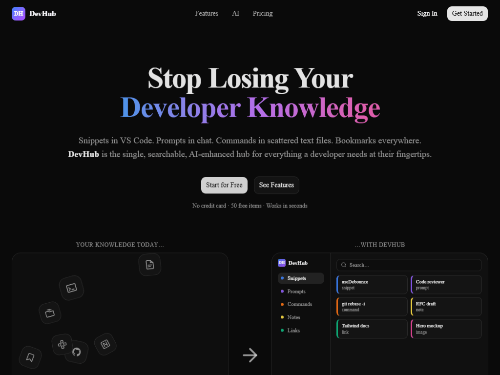 project DevHub thumbnail
