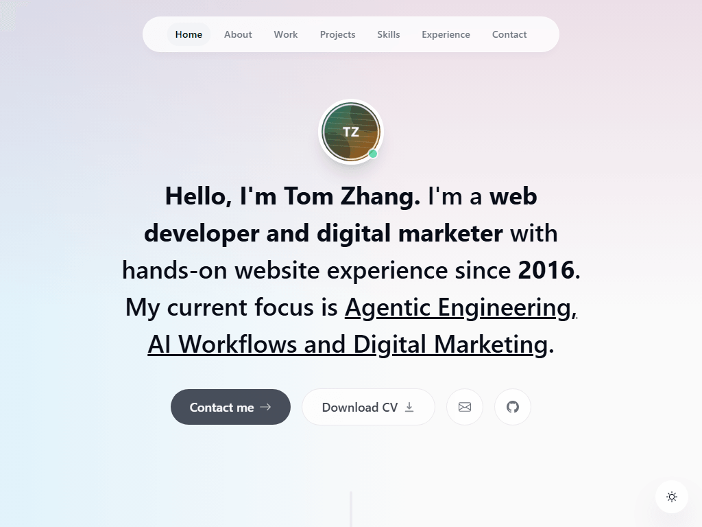 project Portfolio Website thumbnail